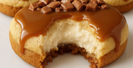 Caramel Cheesecake Cookies