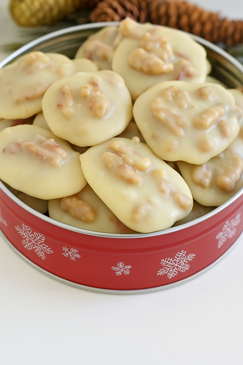 Vanilla Pecan Pralines