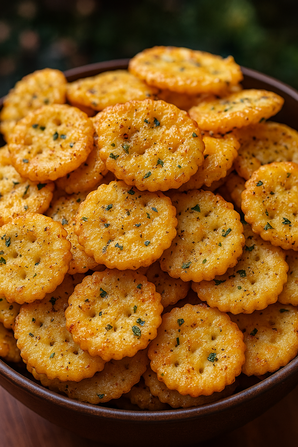 Garlic Ritz Snacks