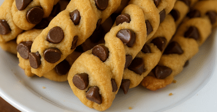  Chocolate Chip Cookie Dough Twists Recipe