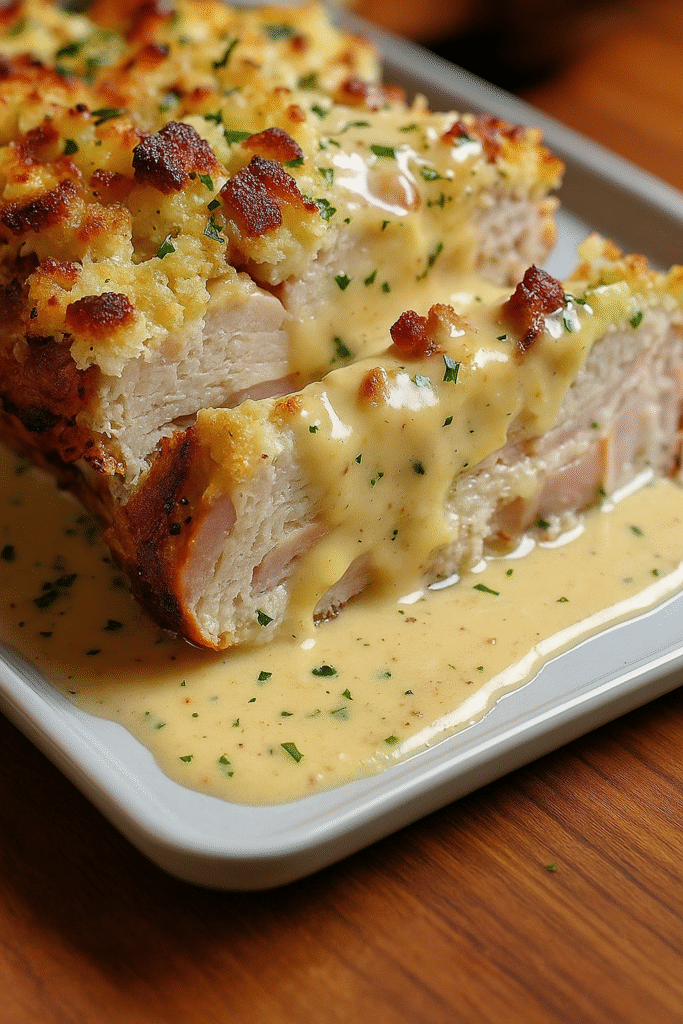 Chicken Cordon Bleu Meatloaf Recipe