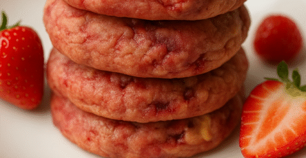 Strawberry Cheesecake Cookies