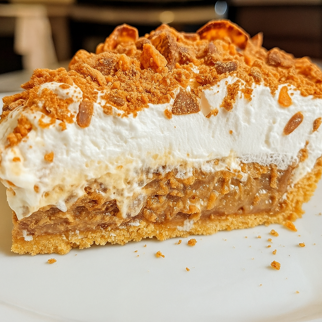 Butterfinger Pie