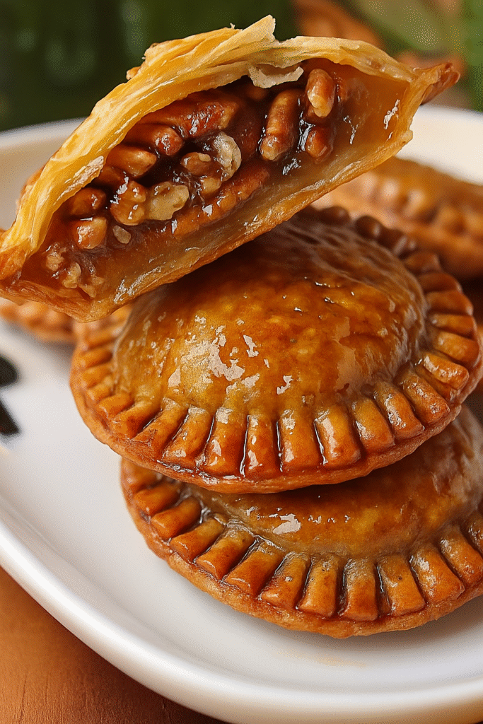 Deep Fried Pecan Pies
