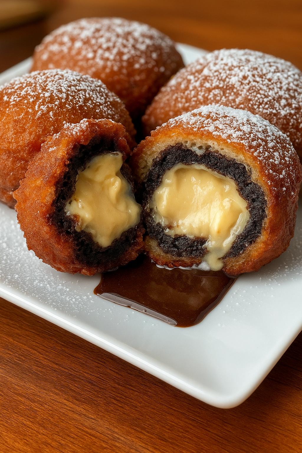 Churro Cheesecake Deep Fried Oreos