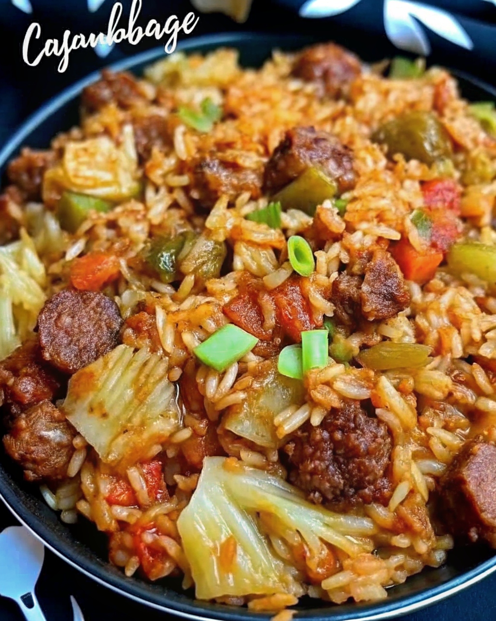 Cajun Cabbage Jambalaya Recipe