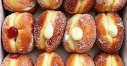 Homemade Filled Doughnuts