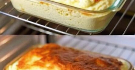 Magic Vanilla Custard Cake