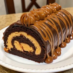 Chocolate & Peanut Butter Dream Roll