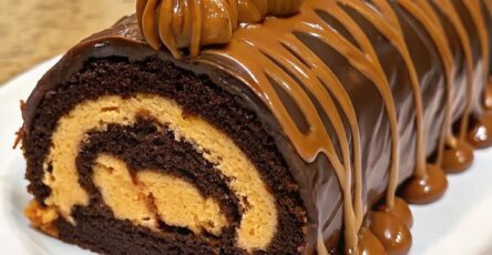 Chocolate & Peanut Butter Dream Roll