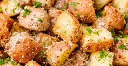 Crispy Parmesan Roasted Potatoes