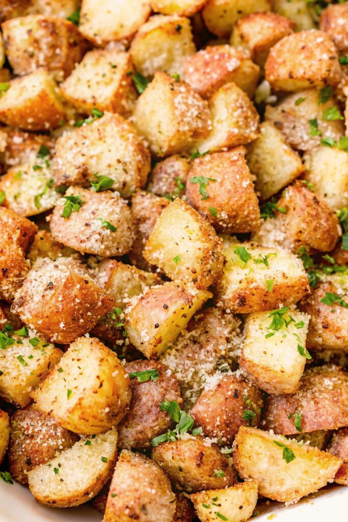 Crispy Parmesan Roasted Potatoes
