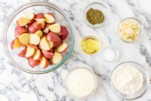 Crispy Parmesan Roasted Potatoes