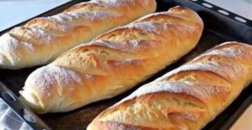 Homemade French Baguette Bread