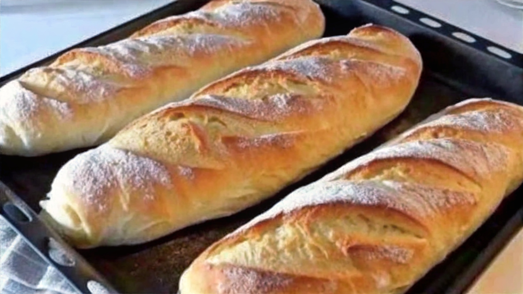 Homemade French Baguette Bread