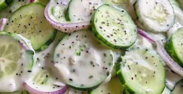 Creamy Cucumber Salad