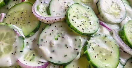 Creamy Cucumber Salad