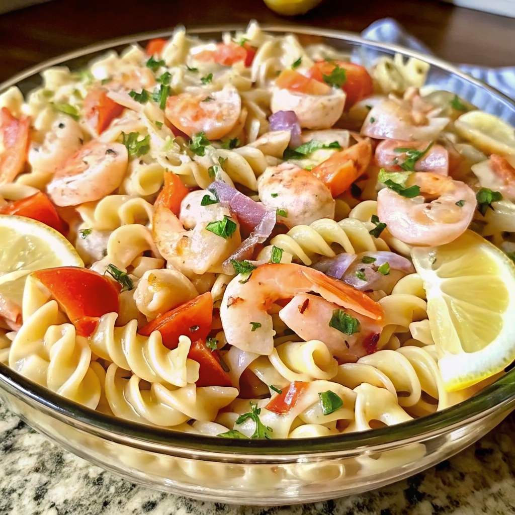 Seafood Pasta with Shrimp & Crab