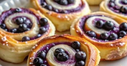 Blueberry Cheesecake Rolls