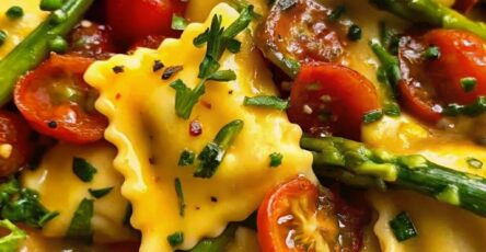 Ravioli with Tomatoes