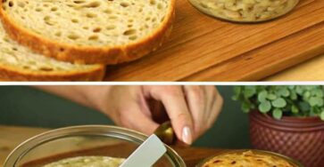 Fluffy Low-Carb Seed Bread in a Jar