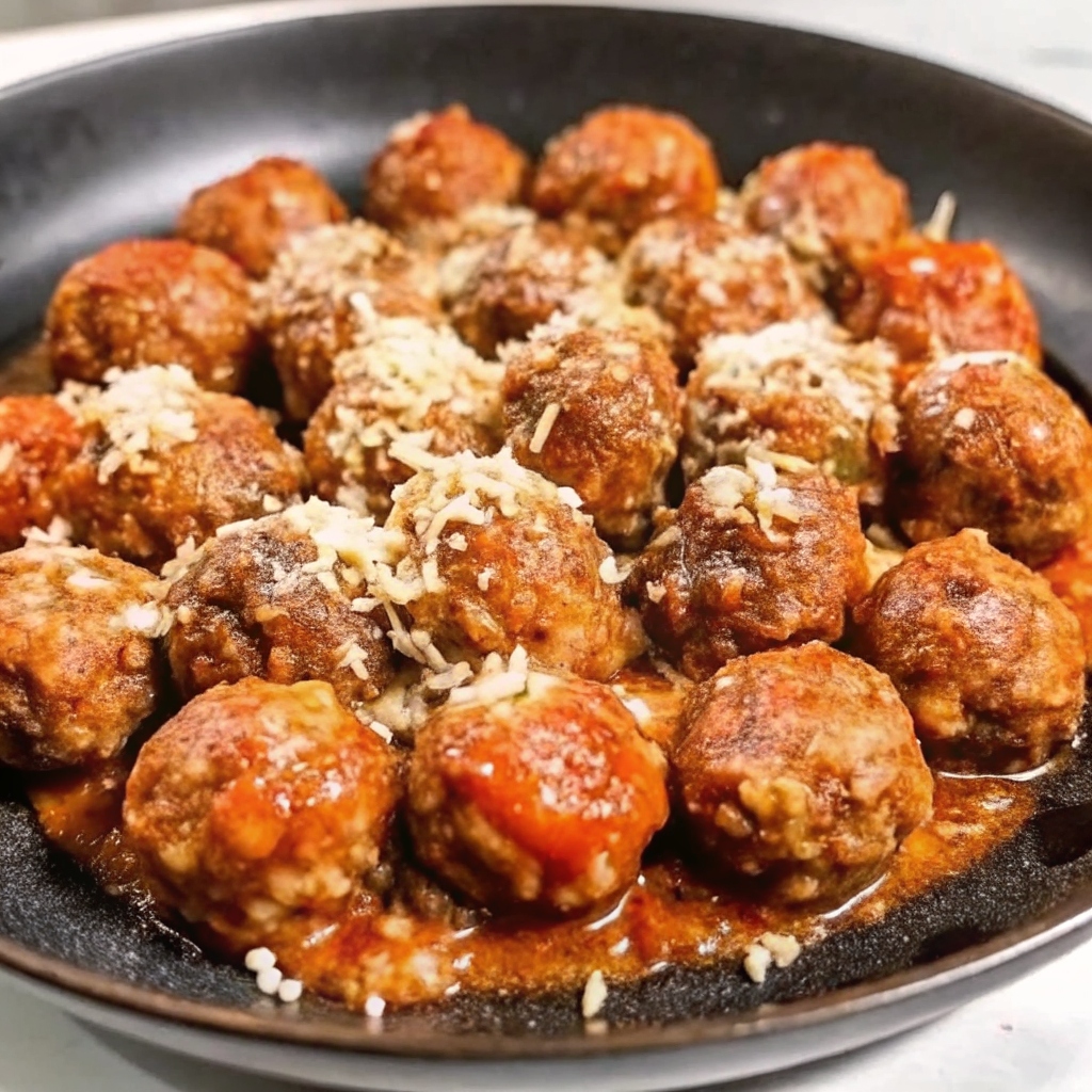 Classic Italian Spicy Meatballs