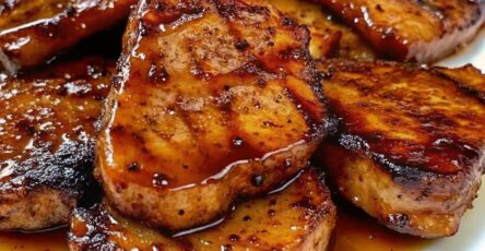 Brown Sugar Baked Pork Chops