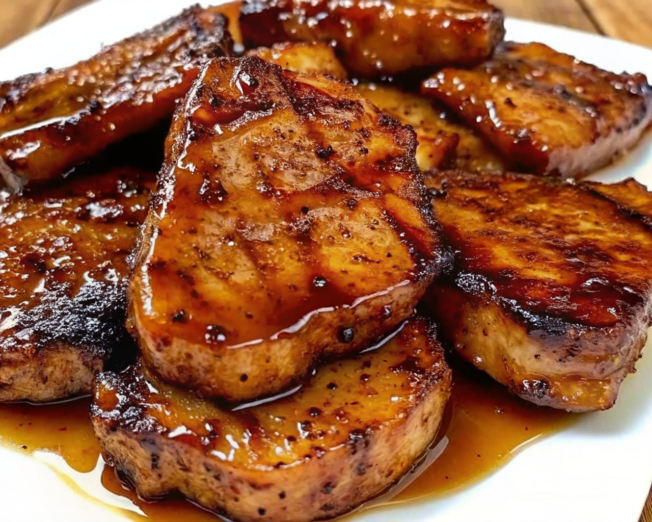 Brown Sugar Baked Pork Chops