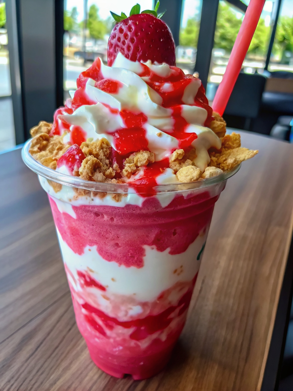 Starbucks Strawberry Shortcake Frappuccino