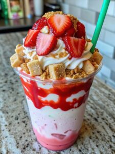 Starbucks Strawberry Shortcake Frappuccino
