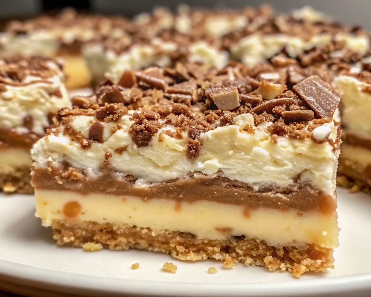 Cake Mix Toffee Bars