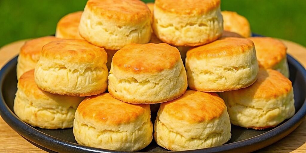 Eggless Amasi Scones with Optional Vanilla Custard