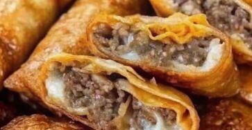 Philly Cheesesteak Egg Rolls