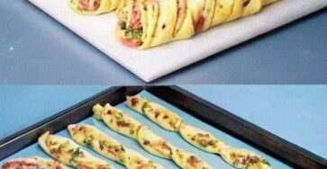 Ham & Cheese Puff Pastry Twists