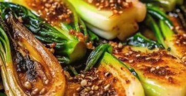 Bok Choy with Ginger Chili Sauce