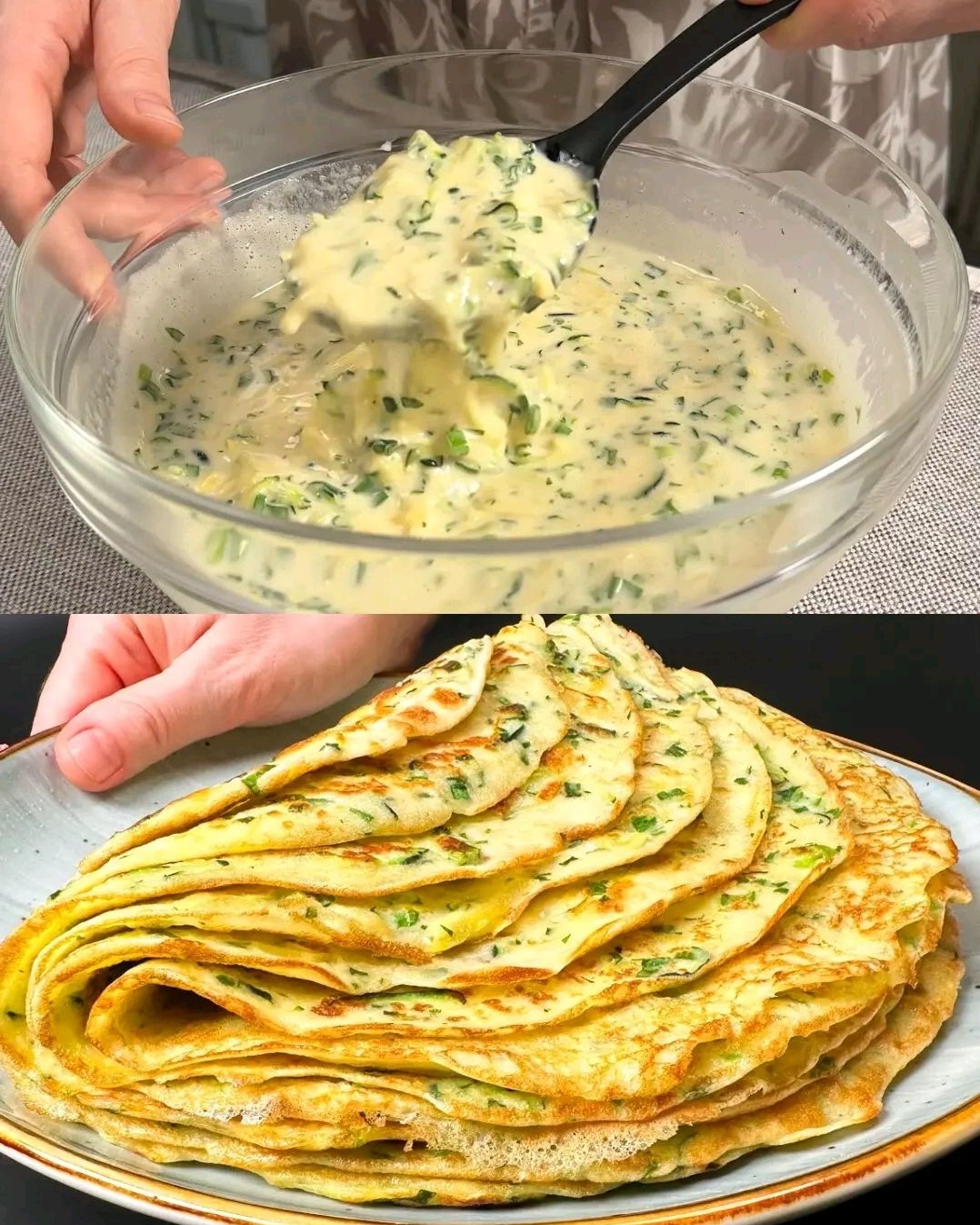 Savory Zucchini and Potato Frittata