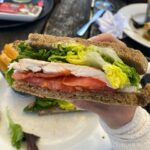 Garlic Butter Lettuce, Tomato & Grilled Chicken Sandwich