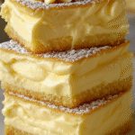 Vanilla Custard Cream Squares