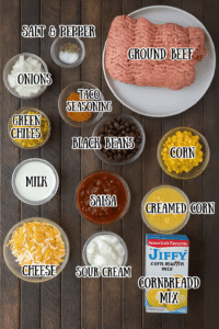 Cowboy Cornbread Casserole