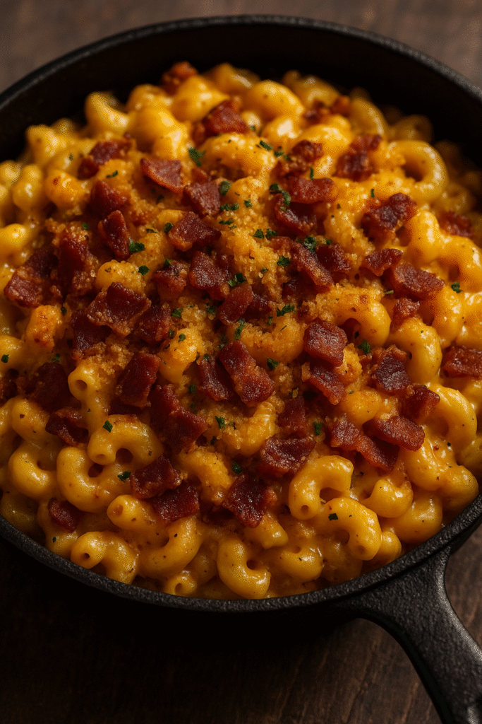 Smoked Mac and Cheese with Bacon