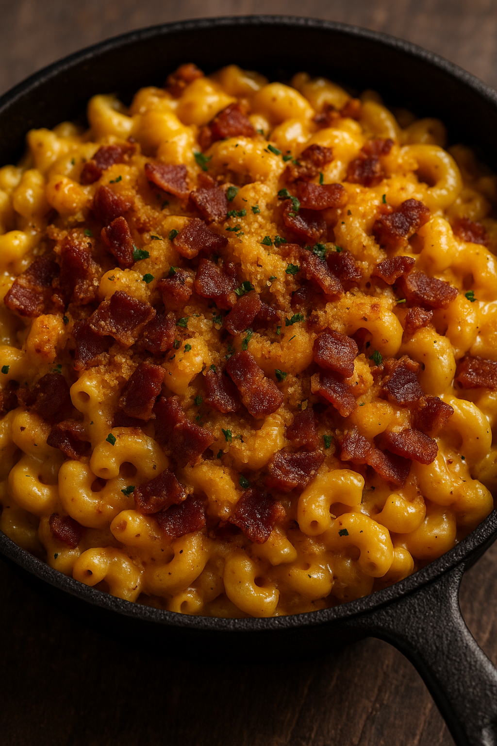 Smoked Mac and Cheese with Bacon