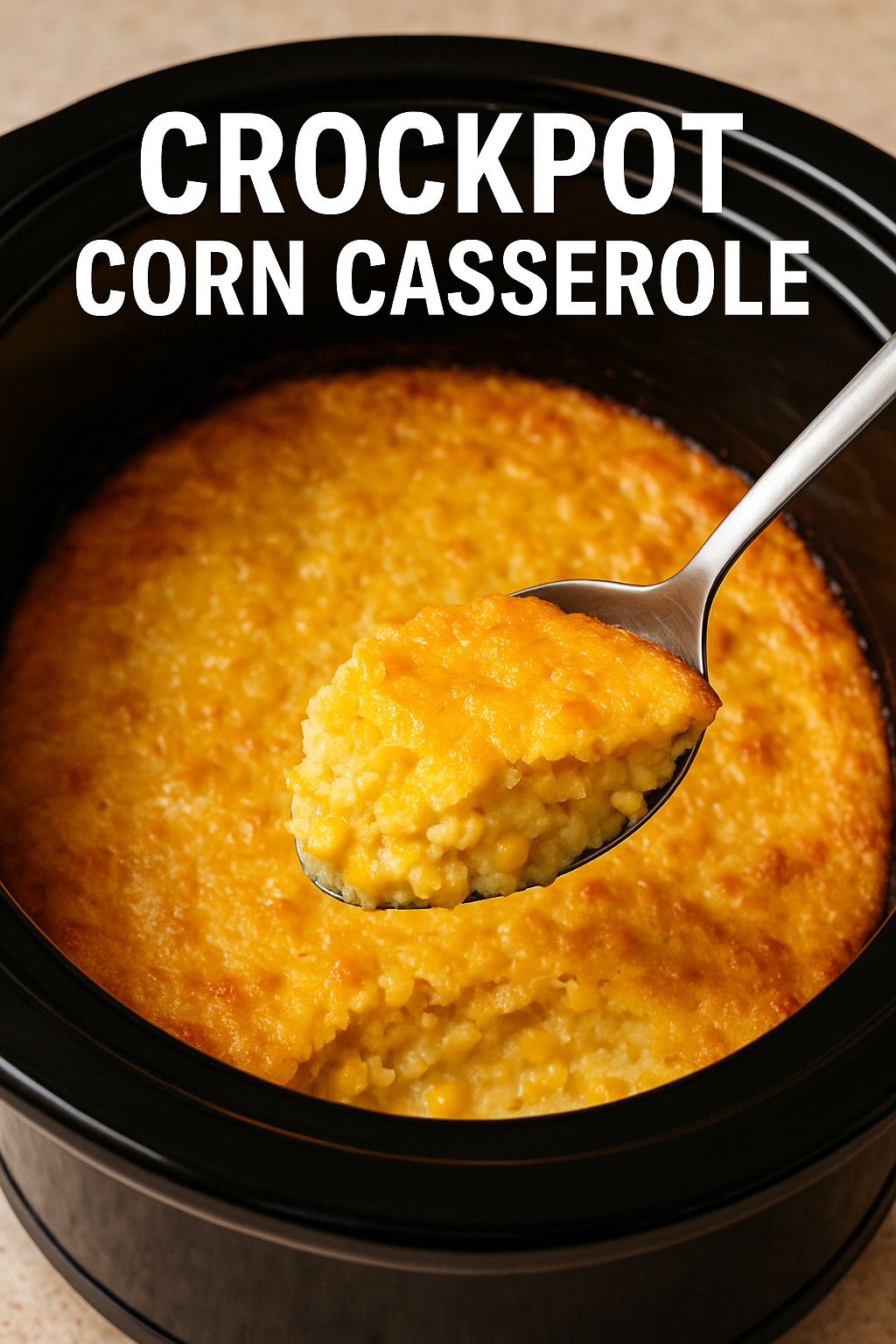 Crockpot Corn Casserole