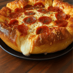 Stuffed Crust Pepperoni Pizza