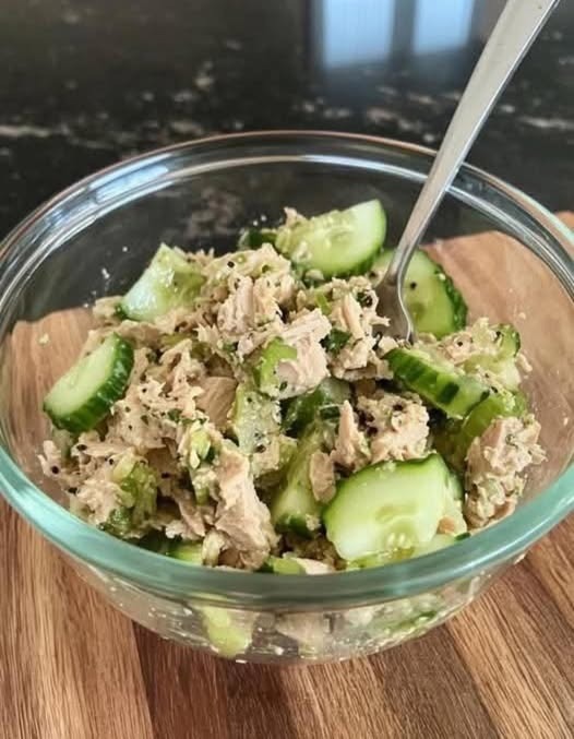 Tuna Cucumber Salad