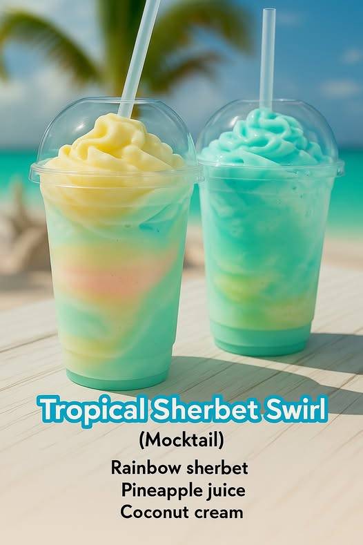Tropical Sherbet Swirl