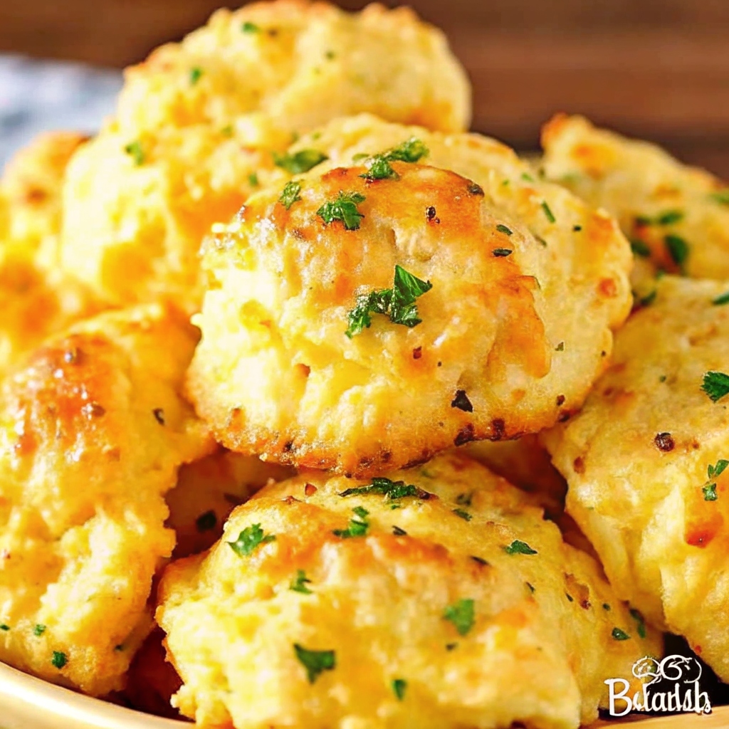 Delight in Our Cheddar Bay Biscuits