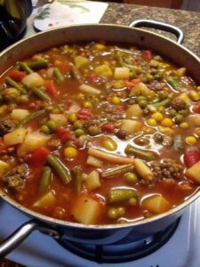 Hearty Vegetable Beef Soup