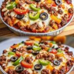 Deep Dish Pizza Casserole