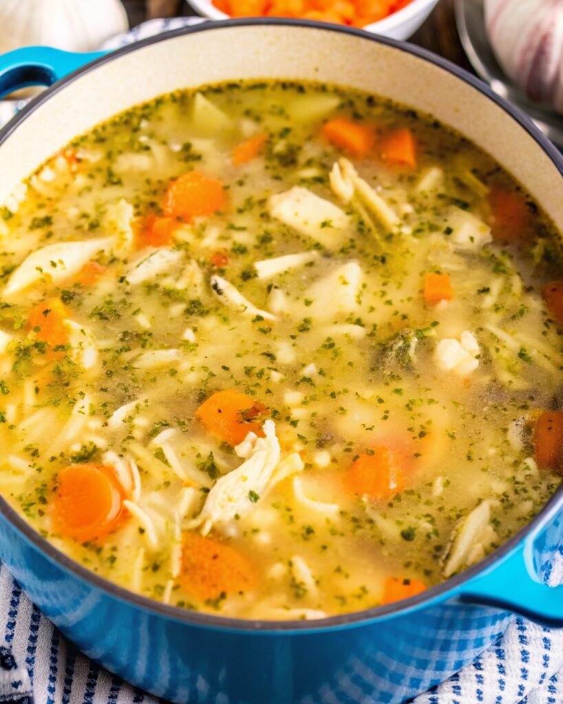 Homestyle Chicken Vegetable Soup