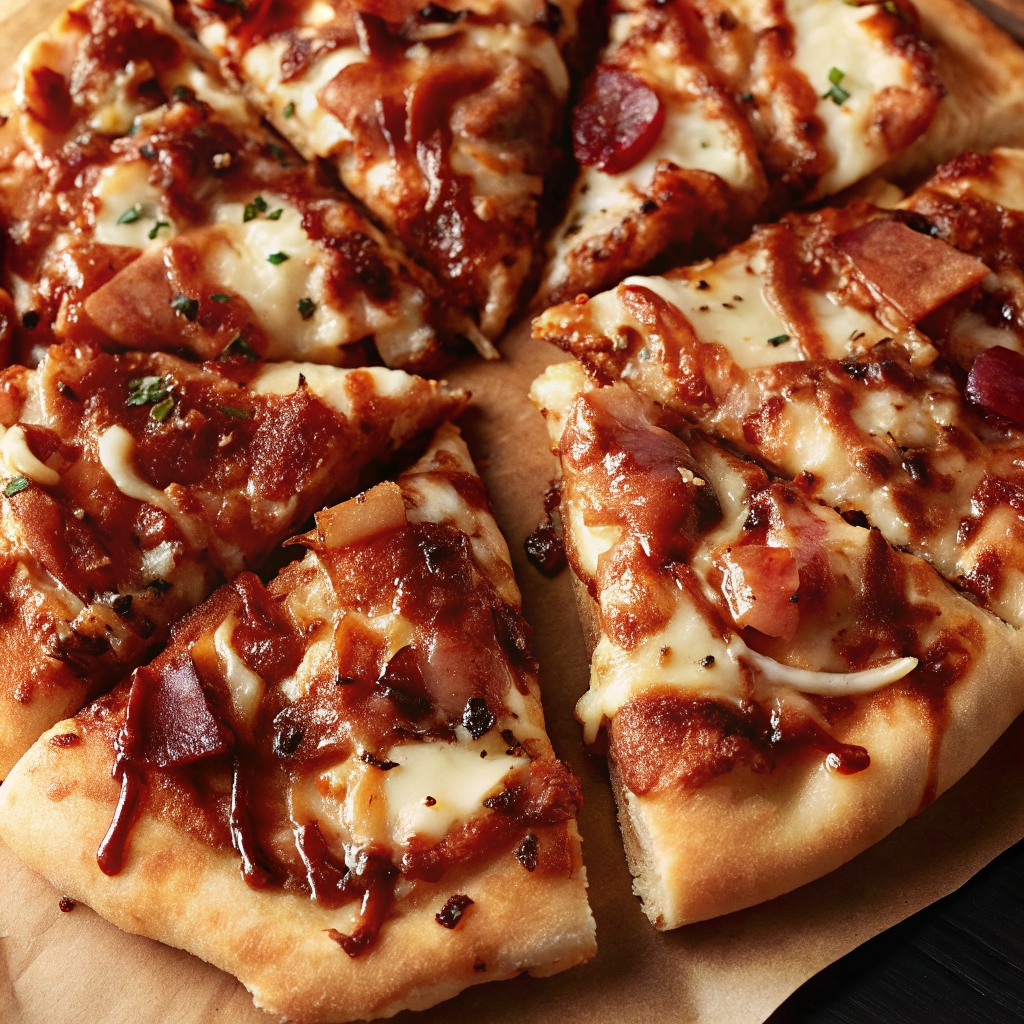 Barbecue Bacon Pizza